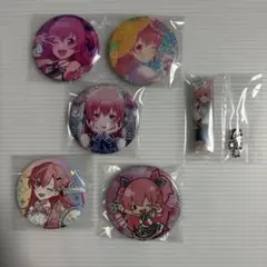 桃井愛莉 缶バッジ アクリルスティックキーホルダー