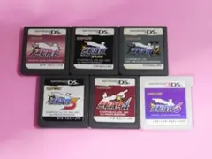 ＠★３ＤＳ★逆転検事＋逆転裁判　蘇る逆転＋２＋３＋４＋６（６本セット）全てソフト