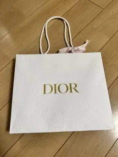 Dior ショップ袋 ホワイト
