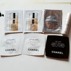 シャネル&クリニーク&ディオールサンプルセット