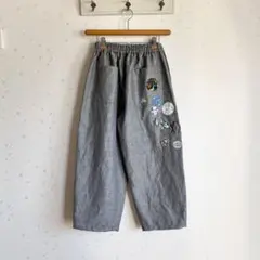 専用出品　円形パッチパンツ