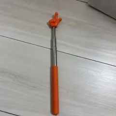 주황색 손 모양의 핑거 스틱 확장 가능