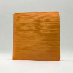 ルイヴィトン 二つ折り財布 ポルトビエカルトクレディモネ マンダリン