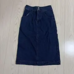 Honeys デニム スカート Sサイズ 膝下のサムネイル