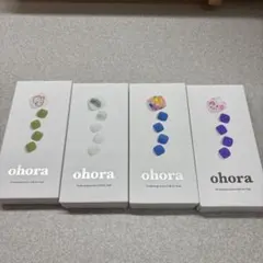 新品ohora 公式 オホーラ ジェルネイルシール フットネイル4個セット