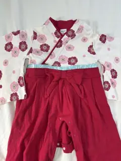 袴　ロンパース　90