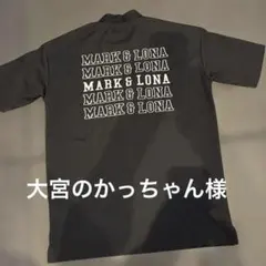 良品 マークアンドロナ モックシャツ 総柄ホワイト 50サイズ - メルカリ