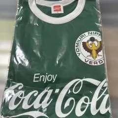 コカコーラCoca-Cola Yomiuri Nippon 緑色シャツ ミサンガ