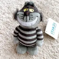 チェシャ猫 ぬいぐるみ ブラック Disney stanDs ふしぎの国のアリス