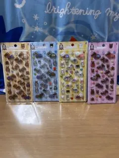 サラブレッドコレクション ぷっくりシール 全4種セット③のサムネイル