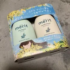 花王 メリット シャンプー&コンディショナー ミモザ×サボン 限定 ポンプのサムネイル