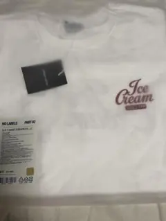 NO LABELS PART02 Tシャツ（クリーム）　Lサイズ