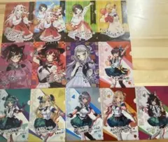ホロライブ ミニクリアファイル 13枚セット
