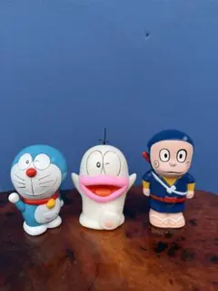 ガ*ム様 激レア！　非売品　Q太郎　ハットリ君　ドラえもん　ソフビ　住友銀行