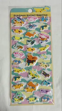 海外公式 ポケモン ぷっくりシール