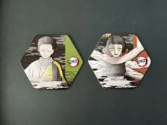 鬼滅の刃　矢琶羽と朱紗丸　コースター2枚セット