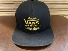 VANS OFF THE WALL キャップ ブラックのサムネイル