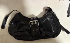 SHEIN ブラック ショルダーバッグ