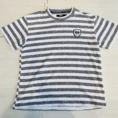SY32 by SWEET YEARS ボーダー パイルTシャツ Lサイズ
