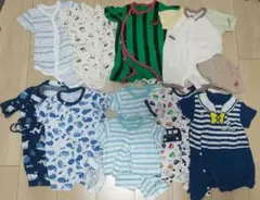 60-70cm ベビー服11点セット（帽子42cm含む）まとめ売り