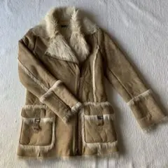 シネカノン　Sinequanone フェイクムートンコート ベージュのサムネイル