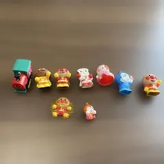アンパンマン 指人形　マグネット　バスボール　SLマン