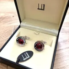 ダンヒル　DUNHILL カフリンクス　レッドストーン　カフスのサムネイル