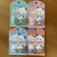 サンリオ マスコット消しゴムセット（2個入り）×4