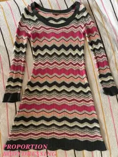 PROPORTION BODY DRESSING❤︎ニットワンピース