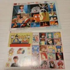 80年代 アニメ キャラクターシール 大量セット