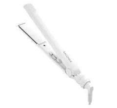 SALONIA ストレートヘアアイロン SL-004SAW ホワイト 24mm