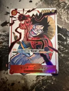 ワンピース カード モンキー・D・ルフィ ニカ リーダー パラレル ST21