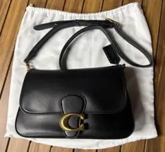 COACH コーチ ソフトタビー ショルダーバッグ ブラック 2WAY 4823