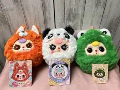babythree ベビースリー・ぬいぐるみポーチ３個セット