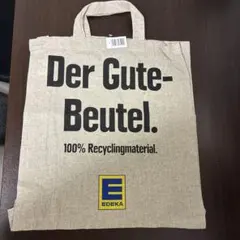 ドイツエコバッグ EDEKA リサイクル素材 トートバッグ