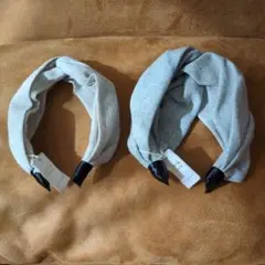 新品未使用)studio clip ツイストヘアバンド2点セット！定価3300円