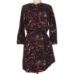 【marc by marc jacobs】幾何学模様フリルネックワンピース