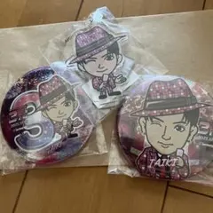 FANTASTICS佐藤大樹３周年缶バッチ アクスタセット