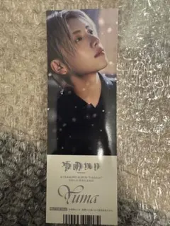 &TEAM 雪明かりアニメイト特典 チケット風カード YUMA ユウマ