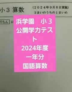 2025年最新】浜学園公開テストの人気アイテム - メルカリ