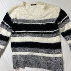 INGNI ストライプ 長袖ニット