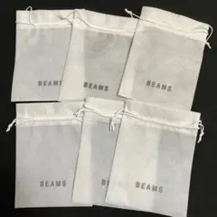 BEAMS 不織布巾着型 6枚セットのサムネイル