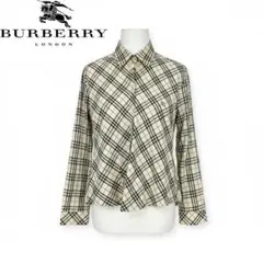BURBERRY LONDON ノバチェック 長袖シャツ 綿100% Mサイズ