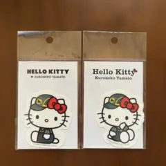 未使用品⭐︎ハローキティ×ヤマト　ダイカットシール2枚セット
