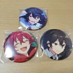 あんスタ コレクション缶バッジ 2024 Sep Casual 凛月 零 真緒