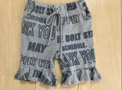 ハーフパンツ　半ズボン　ボトムス　女の子90