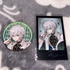 にじさんじ Dytica2周年グッズ チェキ風カード 缶バッジ 叢雲カゲツ