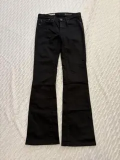 AG Adriano Goldschmied ブーツカットデニム 黒　USAのサムネイル