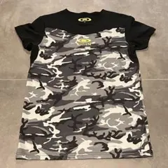 アクティブーム　ブラック　M アンダーシャツ　半袖　迷彩柄