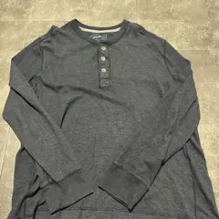 か*じ様 長袖トップス　古着　ネイビー　ヴィンテージ　h25